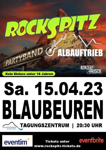 Tickets für ROCKSPITZ   |   Live in Blaubeuren (UL) am 15.04.2023 - Karten kaufen